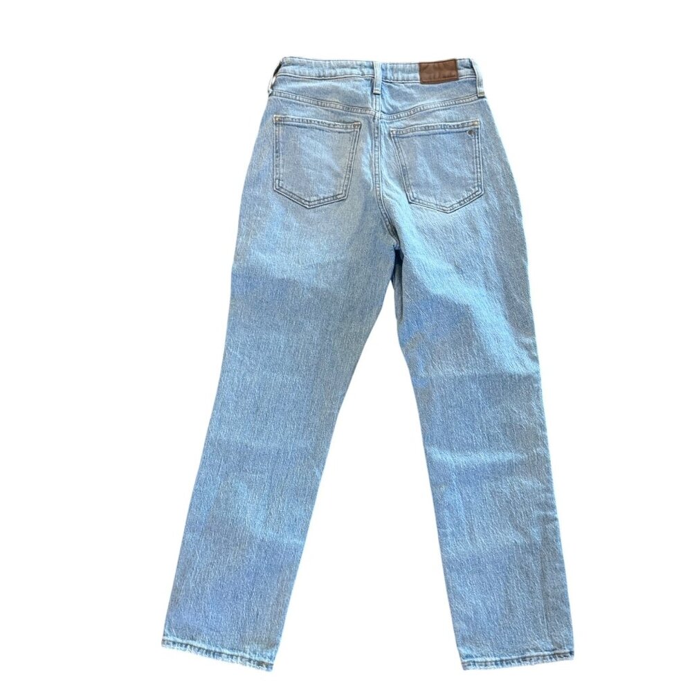 Madewell The Curvy Perfect Vintage Jeans Womens Size 25 Light Wash High Rise Den